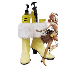 Final Fantasy 13 Vanille Cosplay Boots Shoes