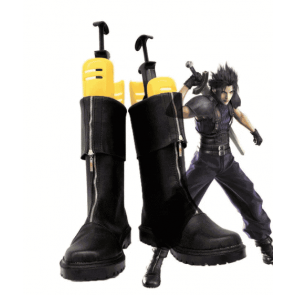 Final Fantasy VII 7 Zack Fair Cosplay Boots Shoes Custom Made
