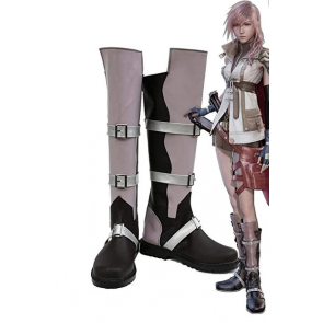 Final Fantasy XIII Lightning Cosplay Boots Shoes