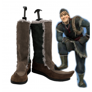 Frozen Prince Kristoff Boots Cosplay Shoes