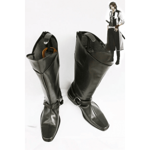 Hakuoki Harada Sanosuke Cosplay Boots Shoes Custom Made