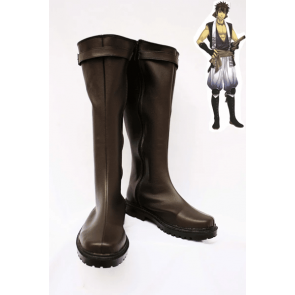 Hakuoki Nagakura Shinpachi Cosplay Boots Shoes