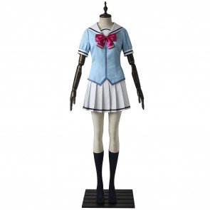 Hanasakigawa Girls High School Summer Uniform For BanG Dream Cosplay