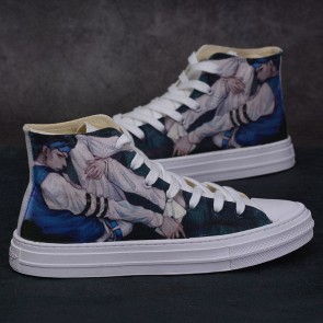 JoJo's Bizarre Adventure Cosplay Shoes Canvas Shoes