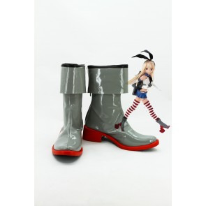 Kantai Collection Japanese Destroyer Shimakaze Cosplay Boots Shoes New