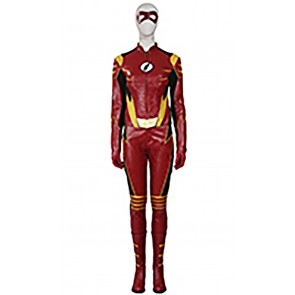 The Flash Season 3 Jesse Quick Cosplay Costume Uniform
