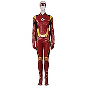 The Flash Season 3 Jesse Quick Cosplay Costume Uniform