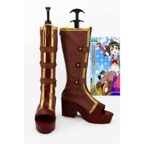 Love Live! Navy Marin Boots Cosplay Shoes