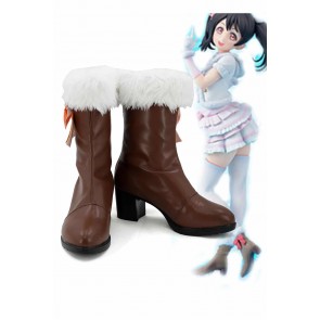 Love Live! School Idol Project Season 2 Snow-Halation Nico Yazawa Boots Cosplay Shoes