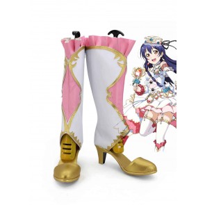 LoveLive! Umi Sonoda Birthstone Boots Cosplay Shoes