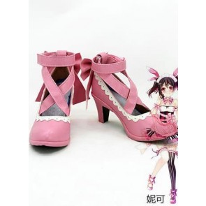 LoveLive! Valentine's Day Nico Yazawa Cosplay Shoes