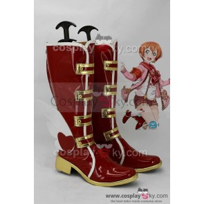 LoveLive! Valentine's Day Rin Hoshizora Boots Cosplay Shoes