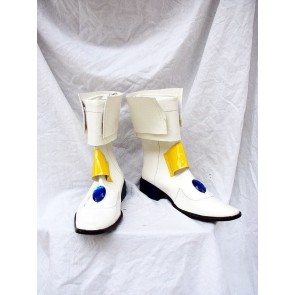 Magical Girl Lyrical Nanoha Cosplay Boots Shoes White