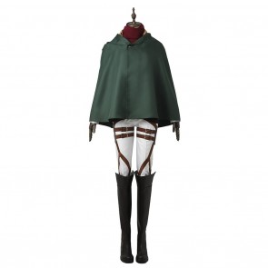 Training Legion Mikasa Ackerman Costume For Attack On Titan Cosplay 