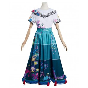 Mirabel Cosplay Costume Encanto Dress