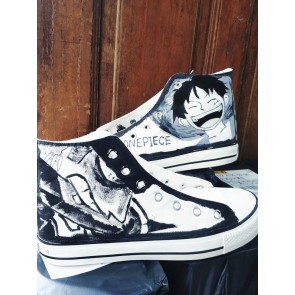 One Piece Luffy Roronoazoro Cosplay Shoes Canvas Shoes