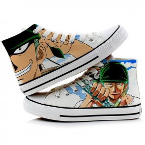 One Piece Roronoazoro Cosplay Shoes Canvas Shoes