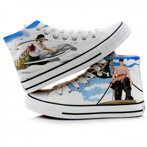 One Piece Roronoazoro Cosplay Shoes Canvas Shoes