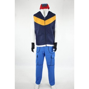 Pokemon Ash Ketchum Cosplay Costume