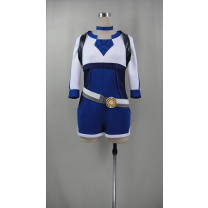 Pokemon Go Female Trainer Blue Cosplay Costume