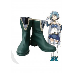 Puella Magi Madoka Magica Miki Sayaka Cosplay Shoes