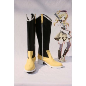 Puella Magi Madoka Magica Tomoe Mami Cosplay Shoes Boots Custom Made