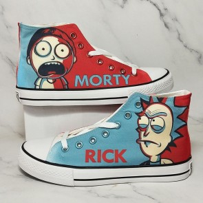 Rick And Morty Evil Morty Canvas Shoes