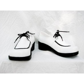 Rosario And Vampire White Cosplay Shoes Custom Made