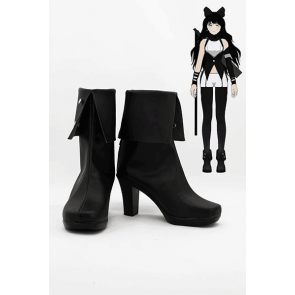 RWBY Black Trailer Blake Belladonna Cosplay Boots Shoes