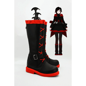 RWBY Red Trailer Ruby Cosplay Boots Shoes