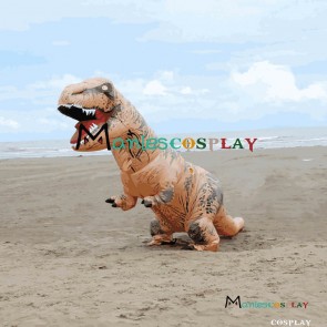 Jurassic World T Rex Inflatable Dinosaur Cosplay Costume 