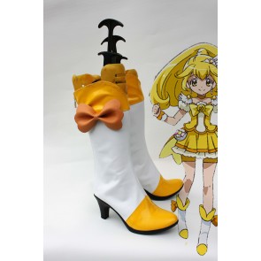 Smile Precure! Pretty Cure Yayoi Kise Cure Peace Cosplay Shoes Boots