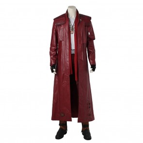 Star-Lord Peter Quill Costume For Guardians of the Galaxy Cosplay 