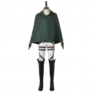 Stationed Corps Costume For Attack On Titan Cosplay With Armor Guard