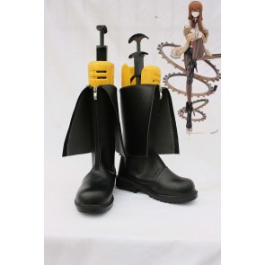 Steins Gate Makise Kurisu Cosplay Boots Shoes