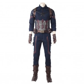 Steve Rogers Costume For Avengers Infinity War Cosplay