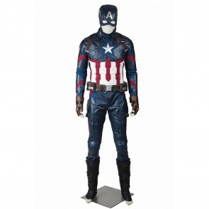 Steve Rogers Costume For Captain America Civil War Cosplay 