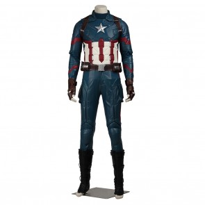 Steve Rogers Uniform For Captain America Civil War Cosplay