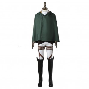 Levi Costume For Attack On Titan Shingeki No Kyojin Cosplay 