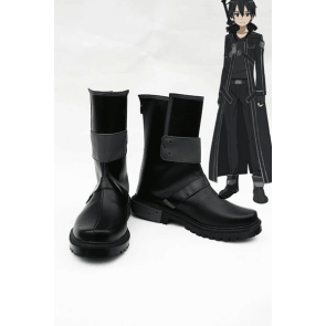 Sword Art Online Kazuto Kirigaya Cosplay Shoes Boots Custom Made