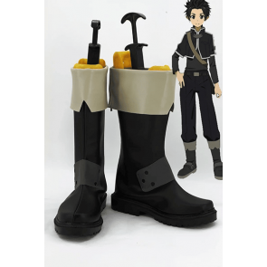Sword Art Online Kirito Kazuto Kirigaya Cosplay Boots Shoes Custom Made