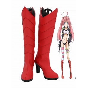 That Time I Got Reincarnated As A Slime Milim Nava Boots Cosplay Shoes
