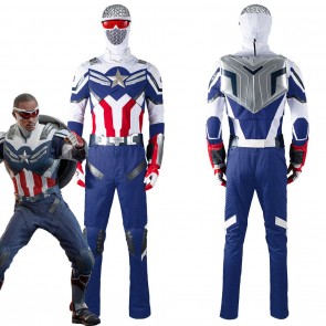 The Falcon And The Winter Soldier-The Falcon Cosplay Costume