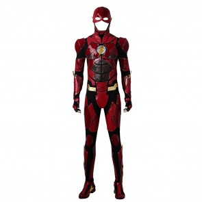 The Flash Barry Allen Costume For Justice League Cosplay 