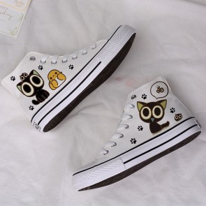 The Legend Of Luo Xiaohei Cosplay Shoes Canvas Shoes