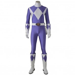 Triceratops Dan Costume For Mighty Morphin Power Rangers Cosplay