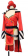 Borderlands 2 Mad Moxxi Red Uniform Costume