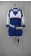 Pokemon Go Female Trainer Blue Cosplay Costume