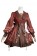 Pre-sale Genshin Impact Original Design Hutao Lolita Dress Cosplay Costume Outfits