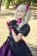 Overwatch DVA Hana Song Black Cat Officer Dress Outfit Costume